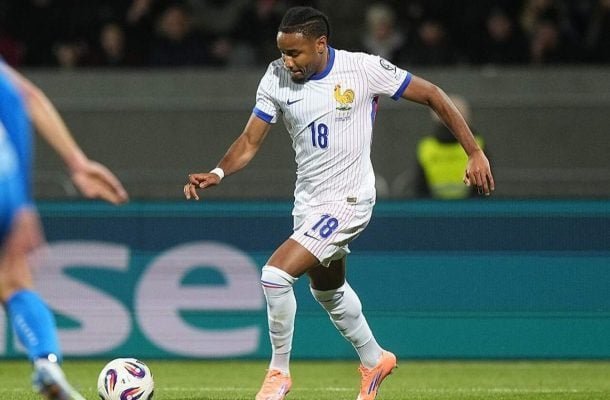 Nkunku marcou o primeiro gol da França no empate contra a Islândia (foto: Foto: Divulgação)