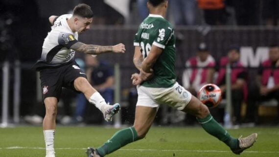 Garro se envolveu em confusão na final do Paulistão contra o Palmeiras (foto: Foto: Rodrigo Coca/Agência Corinthians e Alan Morici/Agência Corinthians)
