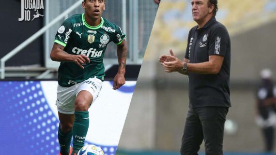  (foto: Cesar Greco/Palmeiras e Ivan Storti/Santos)