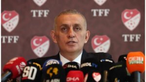 Presidente da Federação Turca de Futebol - Crédito: 