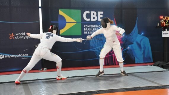 Esgrimistas da elite brasileira vão disputar competição em Belo Horizonte- Crédito: 