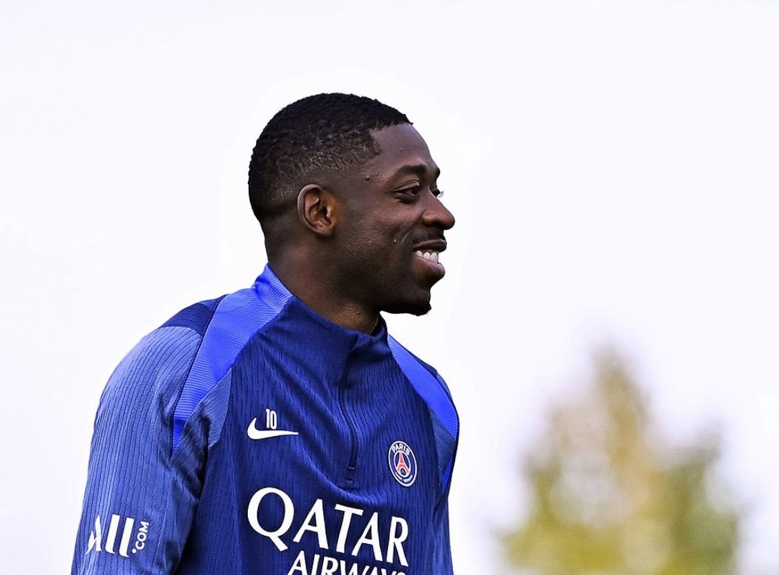 Jogador do PSG durante treino (foto: Divulgação/PSG)