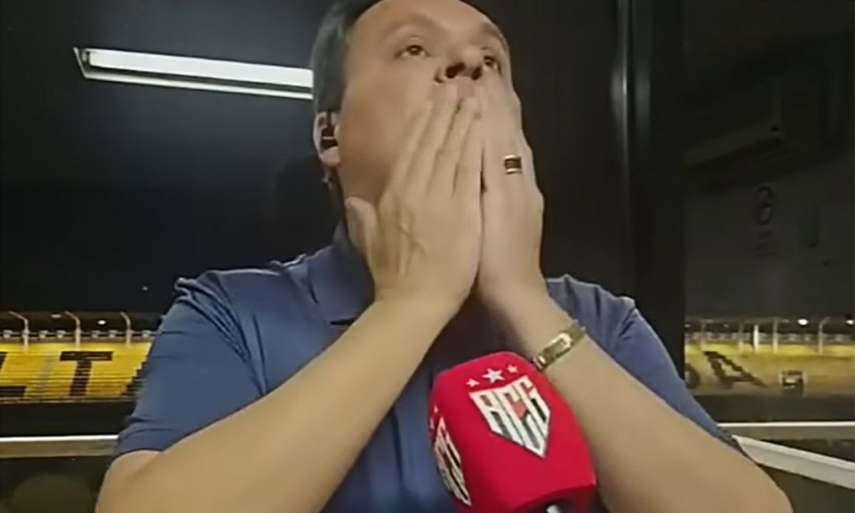 Adson Batista, presidente do Atlético-GO (foto: Reprodução/Dragão TV)