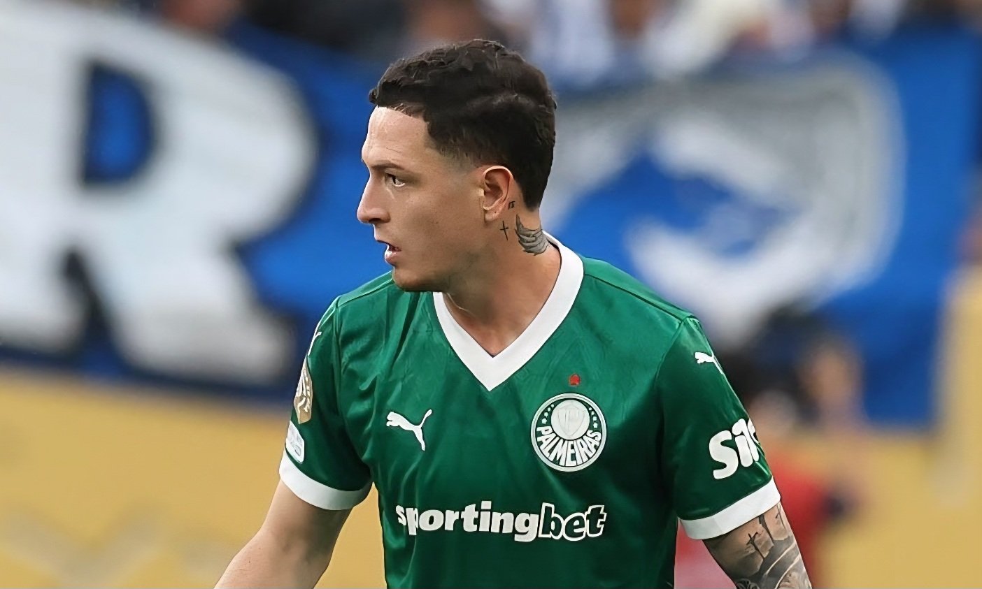 Aníbal Moreno, meio-campista do Palmeiras (foto: Cesar Greco/Palmeiras)