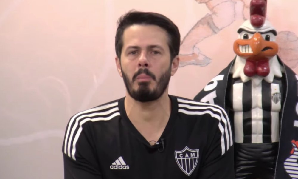 Fael durante programa do Alterosa Esporte (foto: Reprodução/Alterosa Esporte)