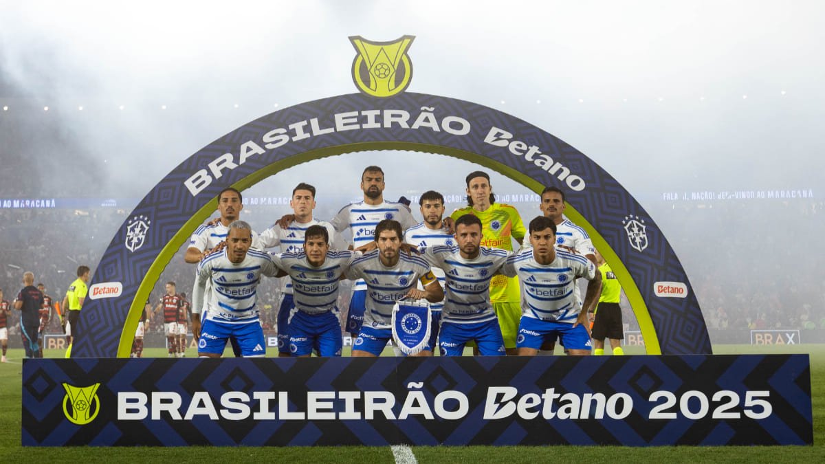 Jogadores titulares do Cruzeiro para duelo com Flamengo, pela 26ª rodada do Brasileiro (foto: Thaís Magalhães/Cruzeiro)