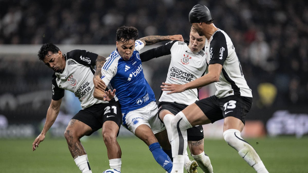 Cruzeiro e Corinthians disputam a semifinal da Copa do Brasil de 2025 - (foto: Marco Galvão/Cruzeiro)