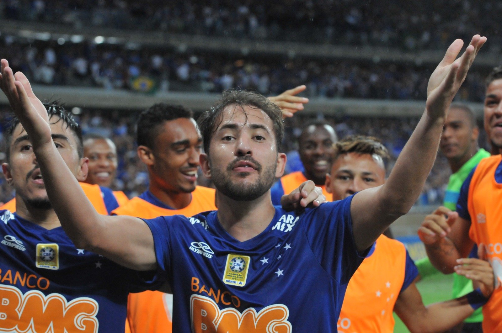 Everton Ribeiro com a camisa do Cruzeiro em 2014 (foto: Marcos Michelin/Arquivo EM/D.A Press)