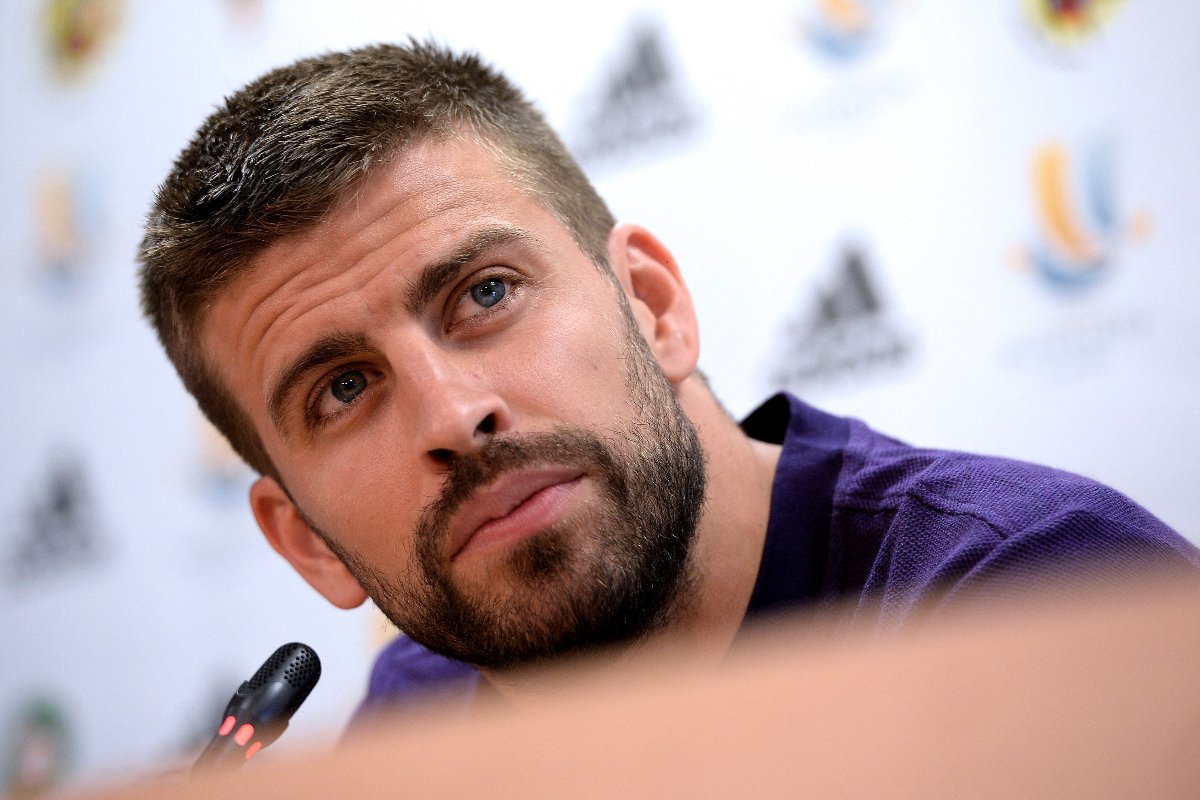 Gerard Piqué, ex-zagueiro do Barcelona e da Seleção Espanhola (foto: Josep Lago/AFP)