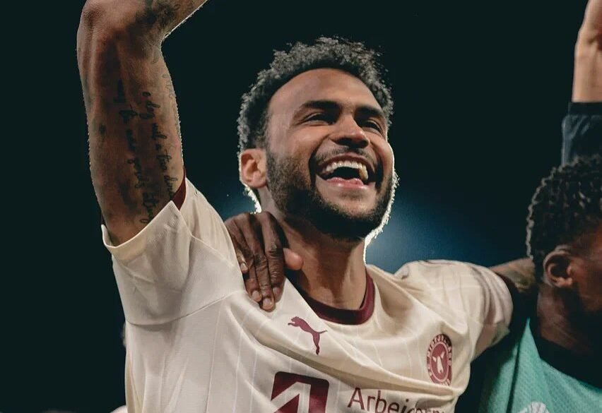 Júnior Brumado, do Midtjylland (foto: Divulgação)