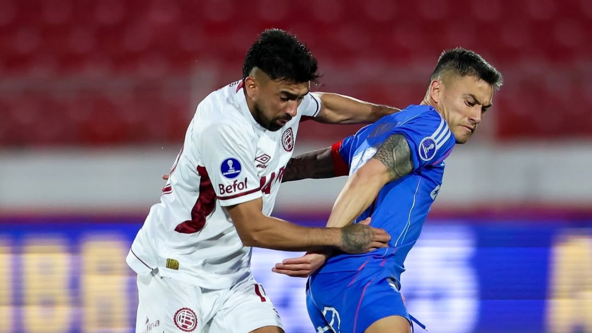 Lanús venceu La U na ida da semifinal da Sul-Americana (foto: Divulgação/La U)