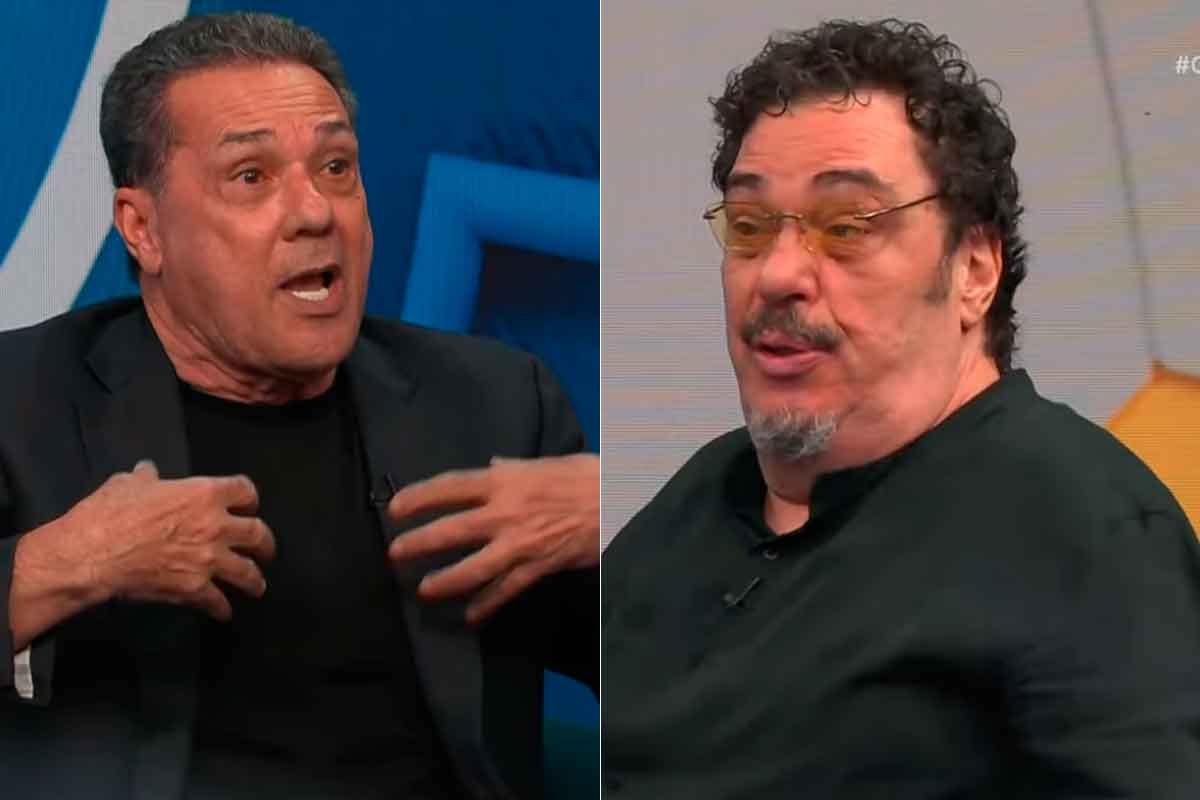 Vanderlei Luxemburgo e Walter Casagrande são comentaristas do Galvão e Amigos, da Band (foto: Reprodução/YouTube)