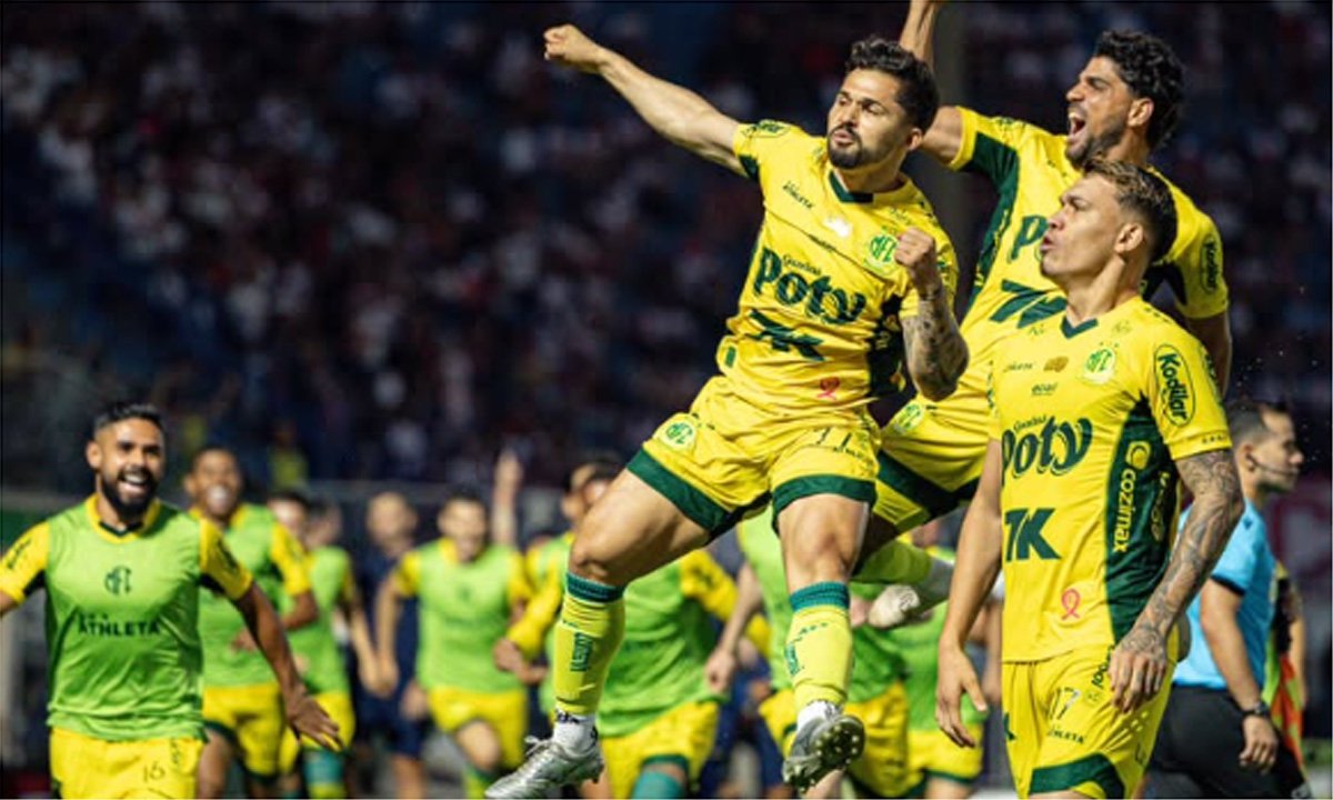 Mirassol venceu o São Paulo por 3 a 0 (foto: JP Pinheiro/Agência Mirassol)