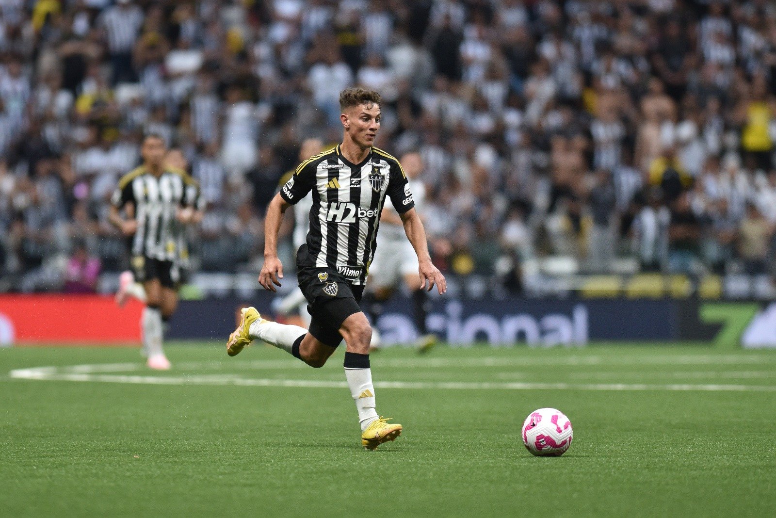 Natanael em jogo pelo Atlético no Brasileiro (foto: Ramon Lisboa/EM/D.A. Press)