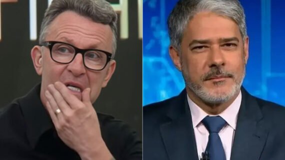 Neto esbravejou contra William Bonner por comentário sobre Fórmula 1 na Globo (foto: Reprodução)