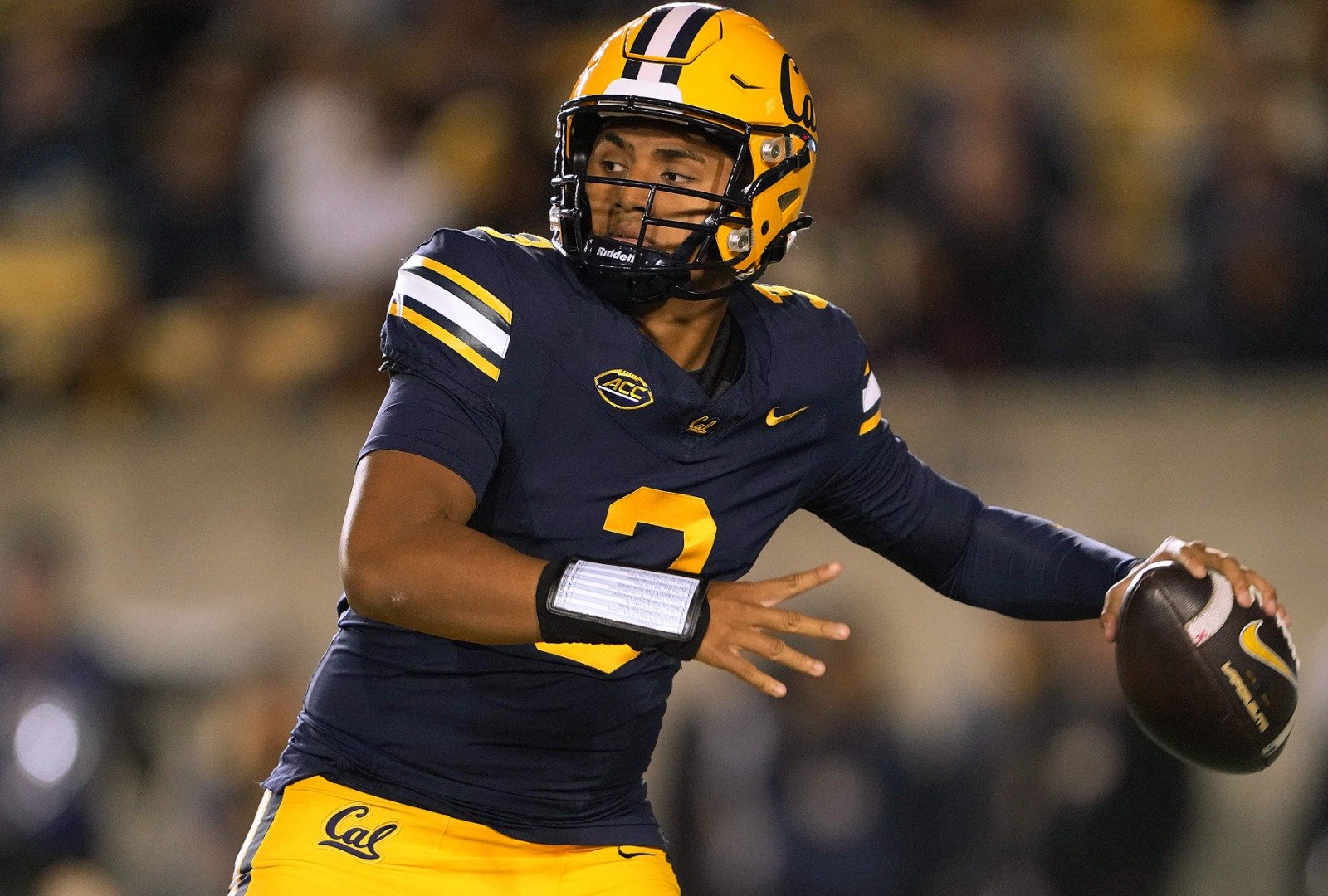 Jaron-Keawe Sagapolutele, do California Golden Bears (foto: Thearon W. Henderson/AFP)