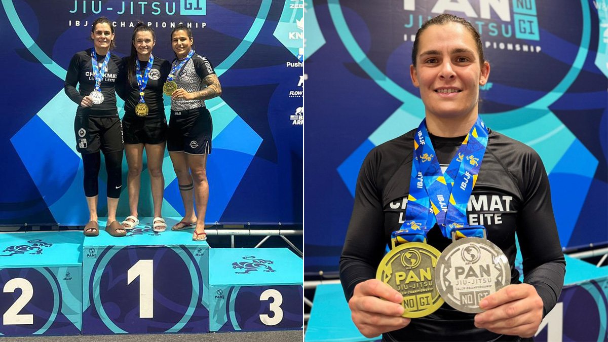 Jessika Bartoli, faixa preta de jiu-jítsu (foto: Divulgação)