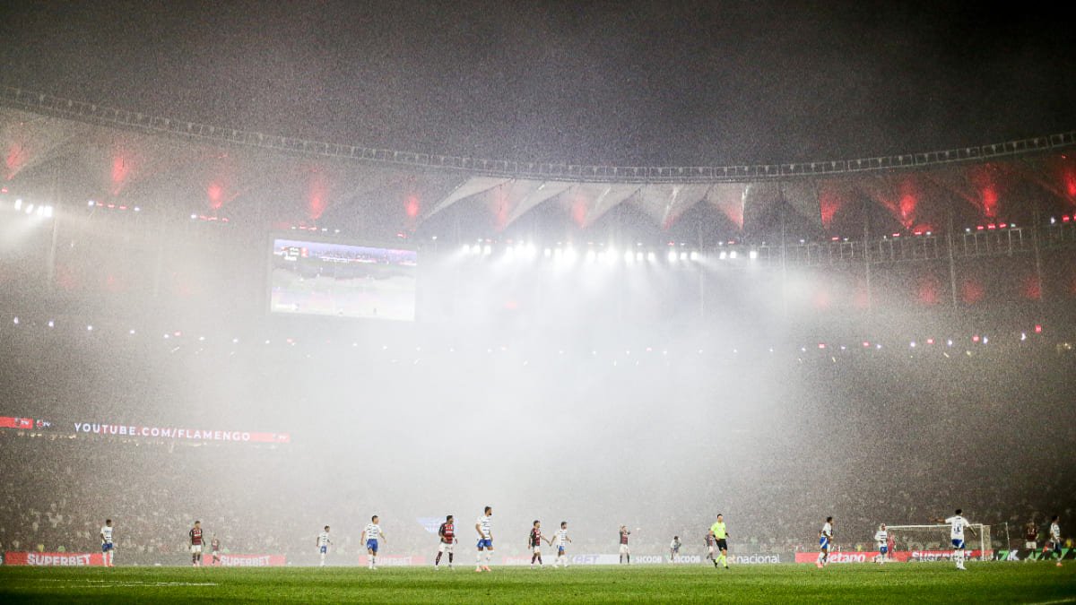 Maracanã, no Rio de Janeiro, para Flamengo x Cruzeiro, pela 26ª rodada do Brasileiro (foto: Gilvan de Souza/Flamengo)