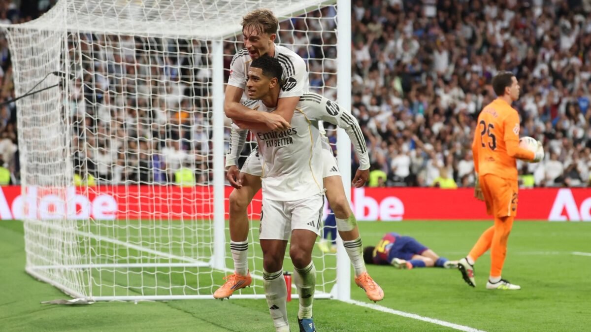 Real Madrid vence o Barcelona no El Clásico e dispara na liderança da La Liga