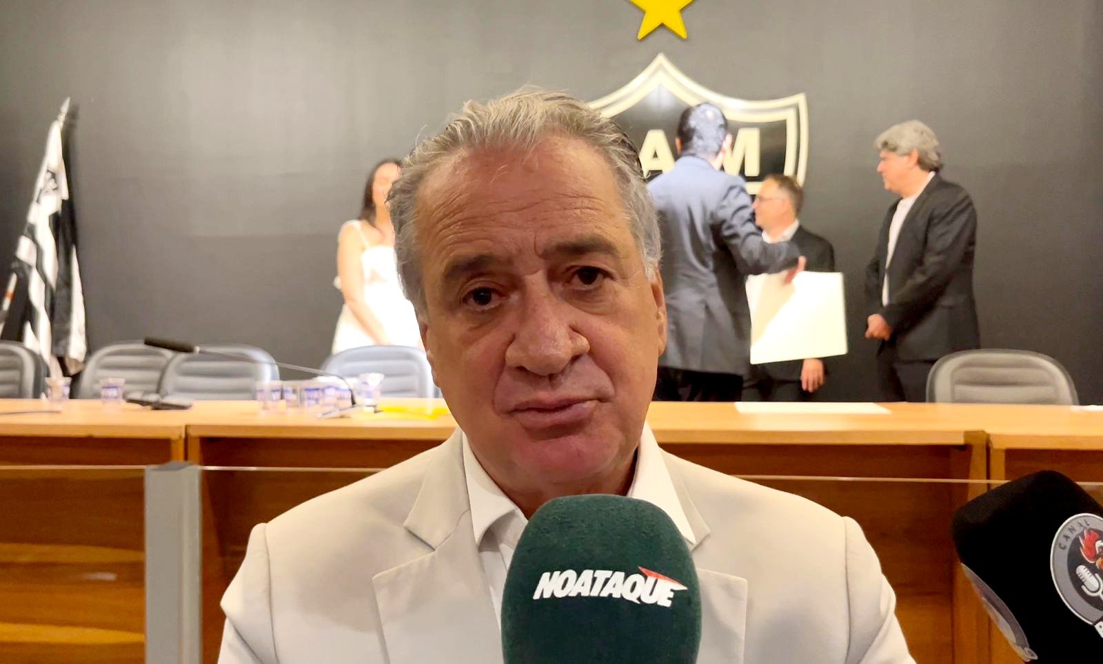 Sérgio Coelho, presidente do Atlético (foto: Lucas Bretas/No Ataque)