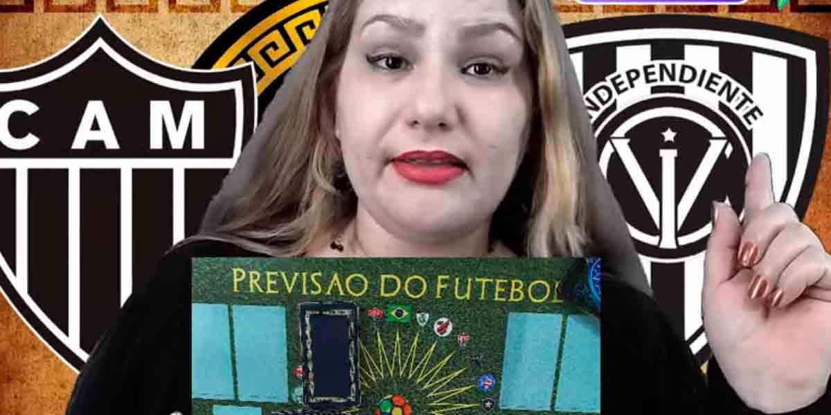 Sibila Letícia, taróloga do canal Previsão do Futebol (foto: Reprodução/YouTube)