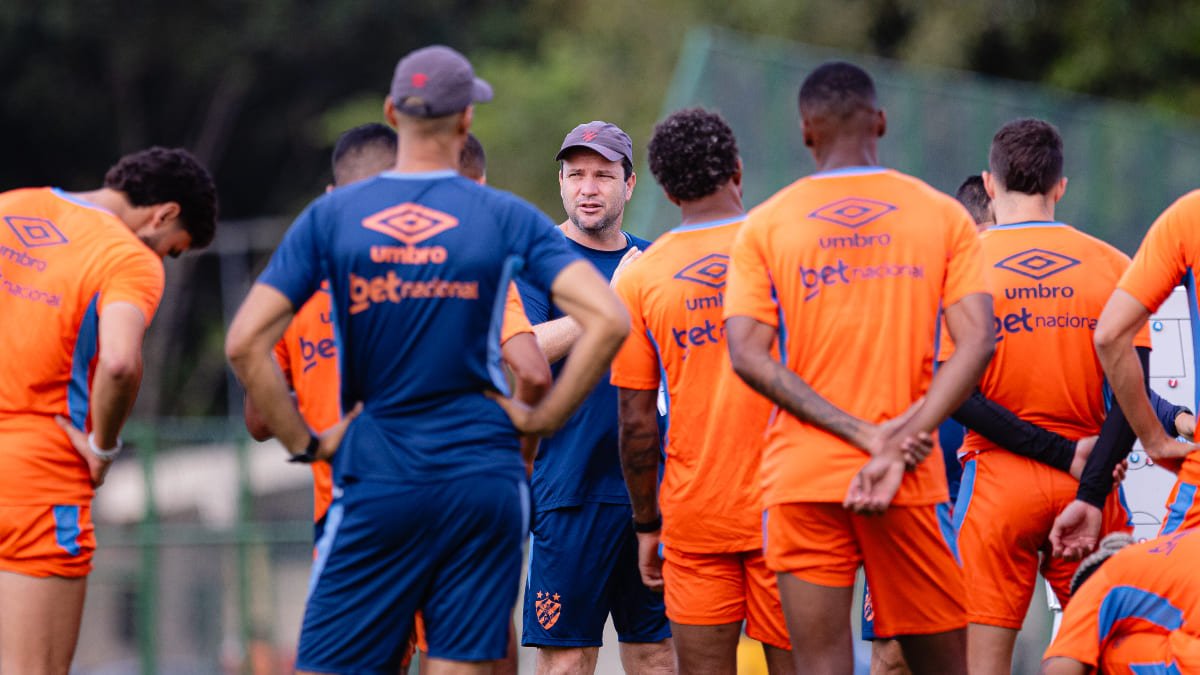 Sport realizou, nesta sexta-feira (3/10), último treino em Recife antes de enfrentar o Cruzeiro (foto: Paulo Paiva/Sport)