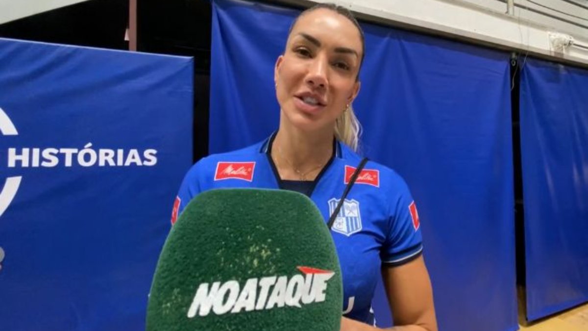 Thaisa, central do Minas (foto: Rafael Cyrne/No Ataque)