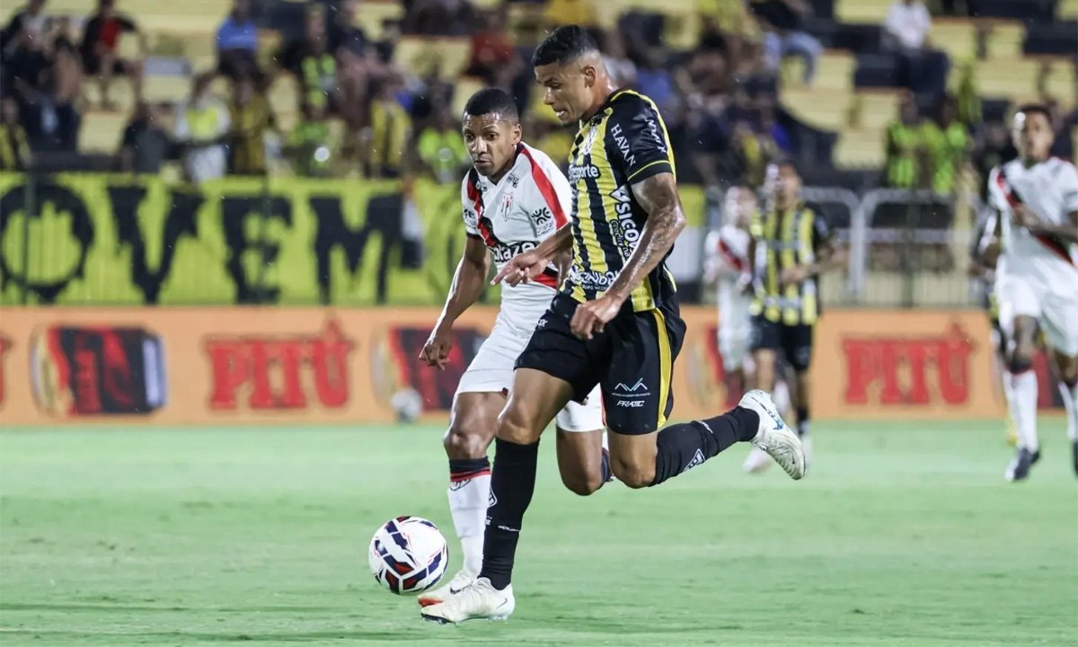 Volta Redonda venceu Atlético-GO por 3 a 0 (foto: Divulgação / @VoltacoFC)
