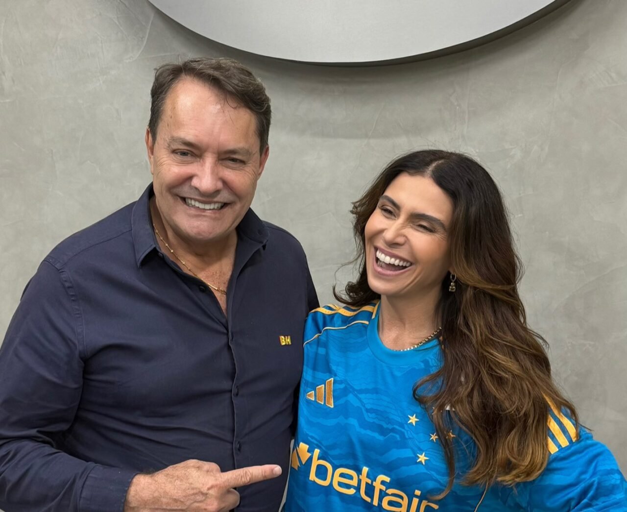 Pedro Lourenço e Giovanna Antonelli (foto: Reprodução)