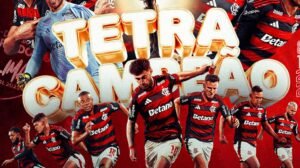 Flamengo tetracampeão da Libertadores - Crédito: 