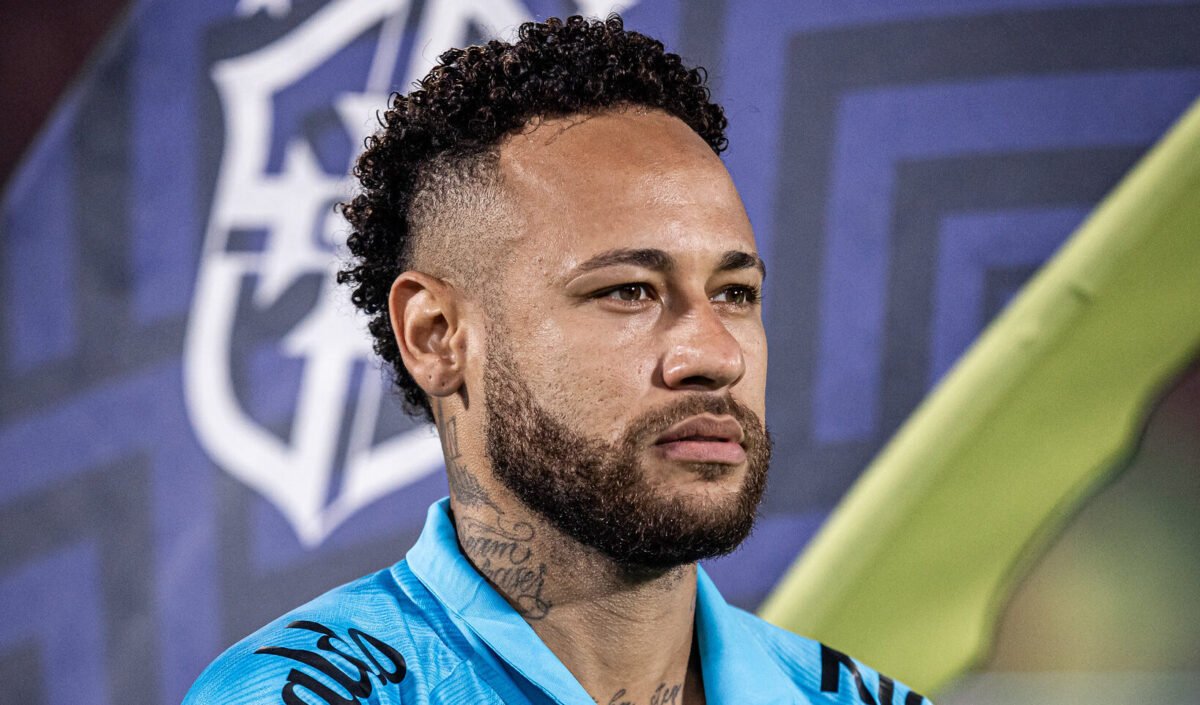 Neymar, camisa 10 do Santos (foto: Raul Baretta/ Santos FC.)