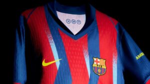 Quarta camisa do Barcelona  - Crédito: 