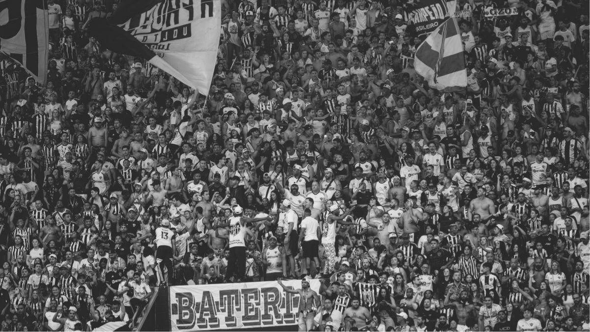 Torcida do Atlético na Arena MRV (foto: Pedro Souza / Atlético)