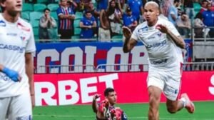 Deyerson comemora gol marcado contra o Bahia - Crédito: 