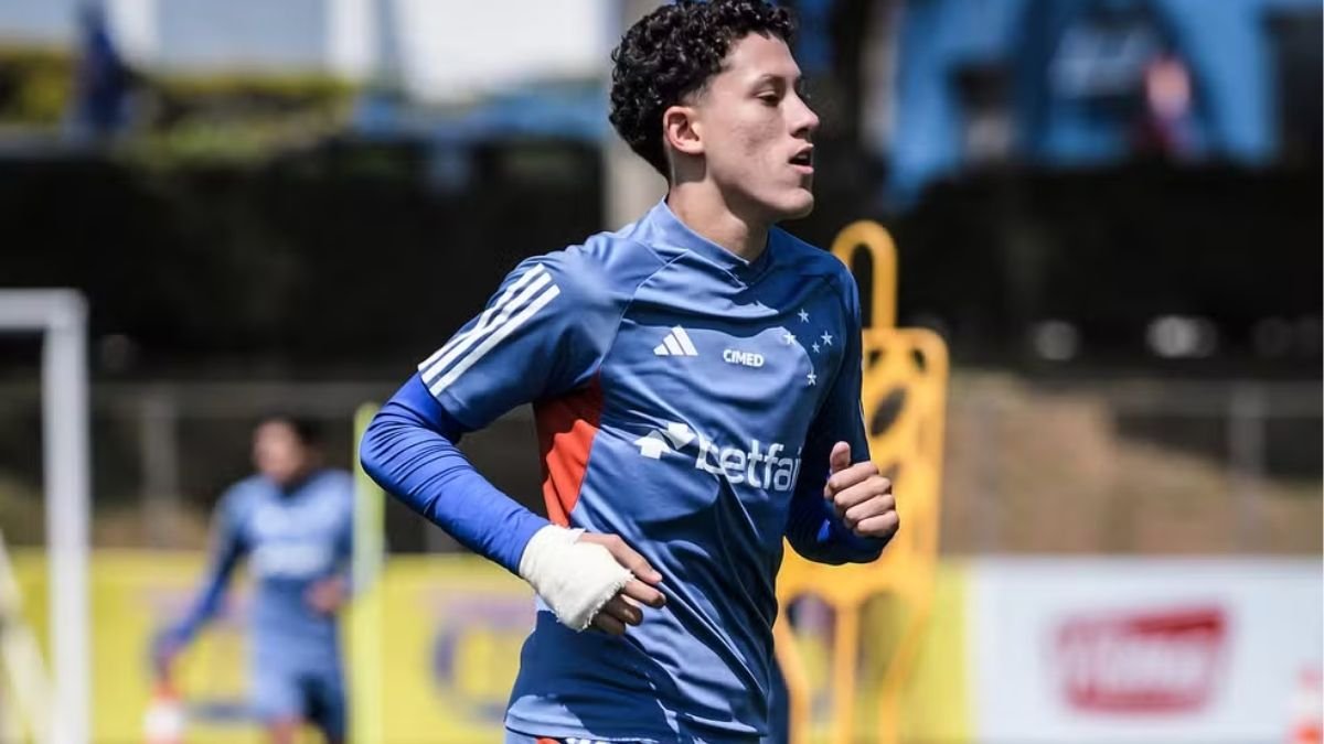 Felipe Morais, do Cruzeiro (foto: Gustavo Aleixo/Cruzeiro)