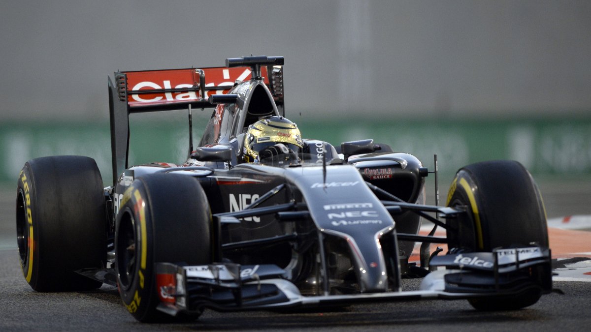 Adrian Sutil pela Sauber, em GP da Fórmula 1, em 2014 (foto: AFP PHOTO / TOM GANDOLFINI)