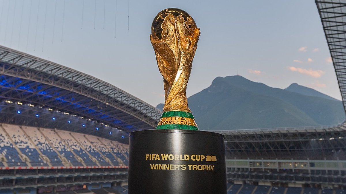 Estádio em Monterrey, no México, sede da Copa do Mundo de 2026 (foto: Reprodução Instagram de Gianni Infantino)