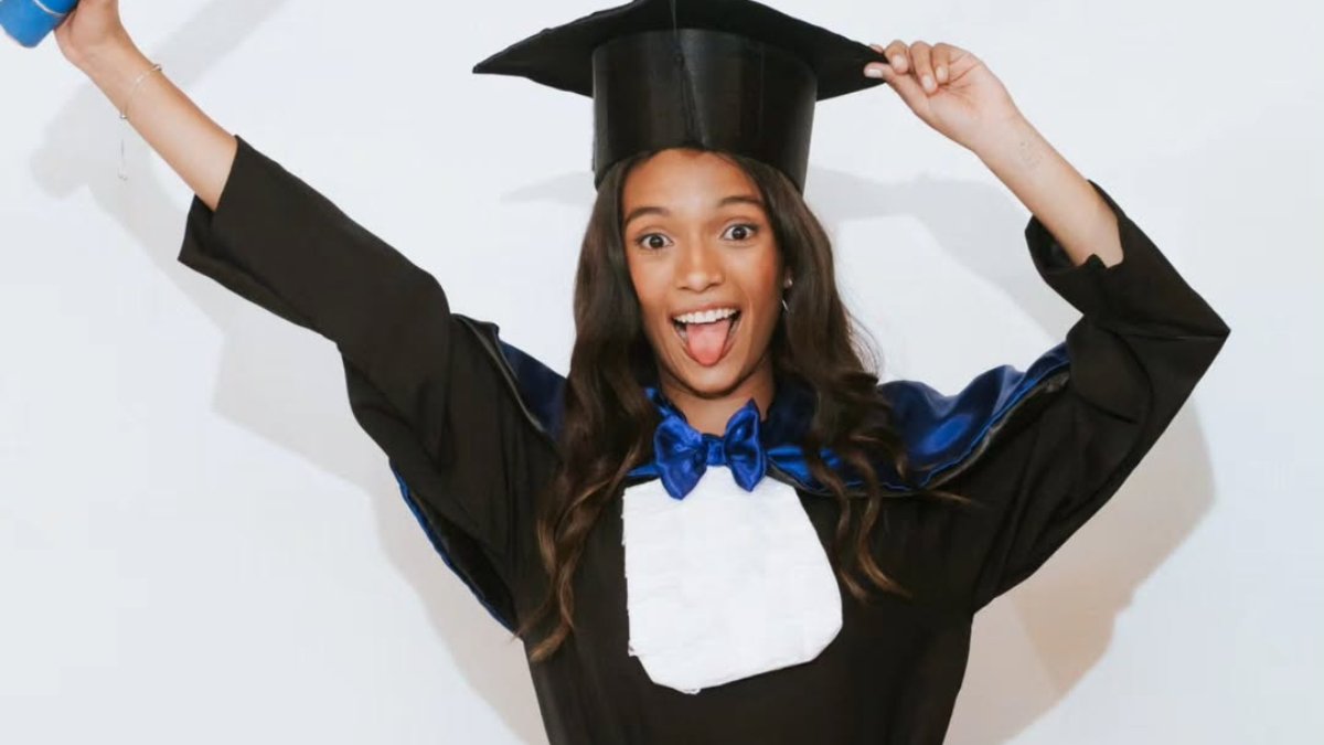 Ícone do skate, Rayssa Leal se formou na escola (foto: Reprodução do Instagram de Rayssa Leal)