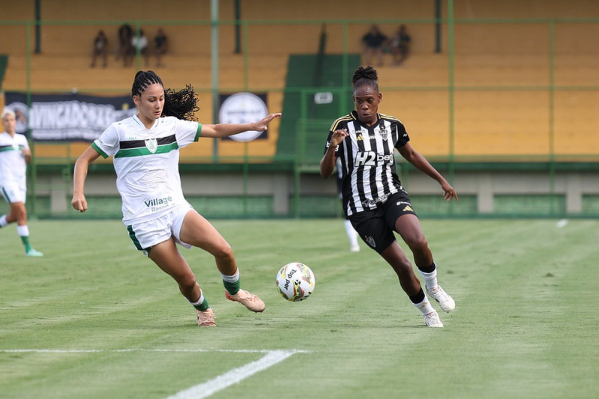 América perdeu o primeiro jogo da semifinal por 4 a 0 (foto: Daniela Veiga/Atlético)
