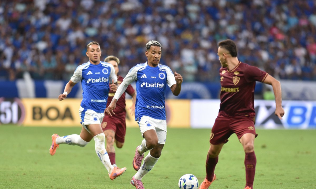 Cruzeiro mira vaga direta na Copa Libertadores de 2026 (foto: Ramon Lisboa/EM/D.A. Press)
