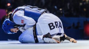 Maria Clara Pacheco, taekwondista brasileira - Crédito: 