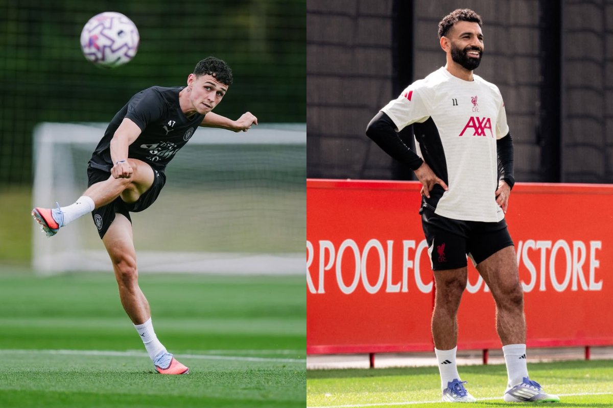 Equipes se enfrentam neste domingo (9/11) (foto: Divulgação/Manchester City e Liverpool)