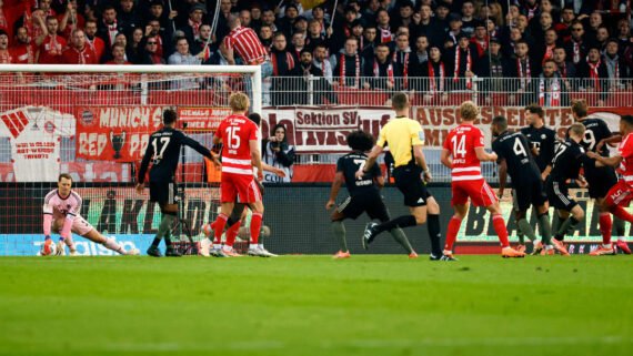 Jogo entre Union Berlin e Bayern de Munique pela Bundesliga (foto: Odd ANDERSEN / AFP)