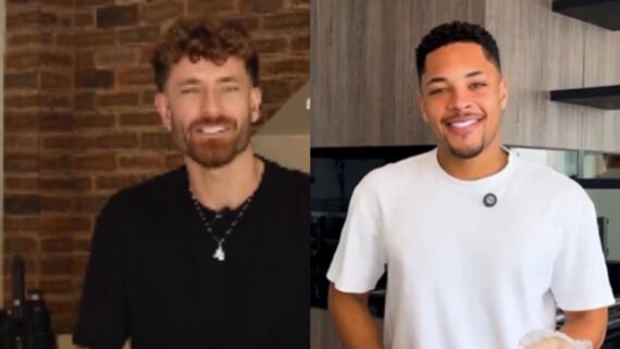 Léo Pereira e Vitor Roque trocaram 