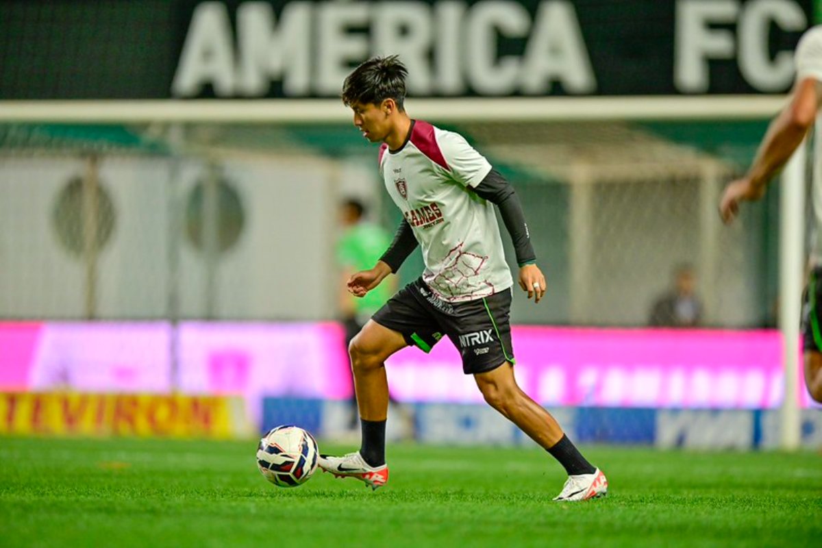 Miguelito, meio-campista do América (foto: Mourão Panda/América)