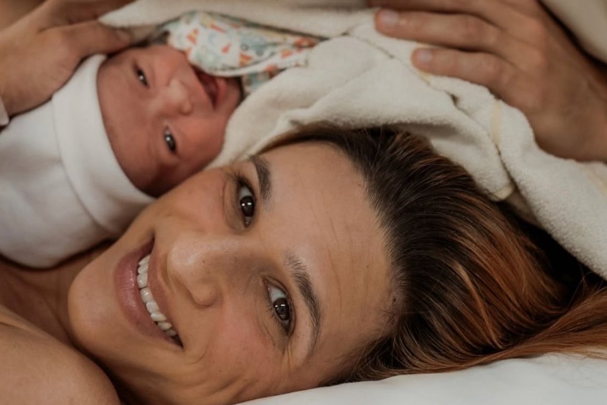 Registro de Jade Barbosa e filha juntas (foto: Divulgação/Jade Barbosa)