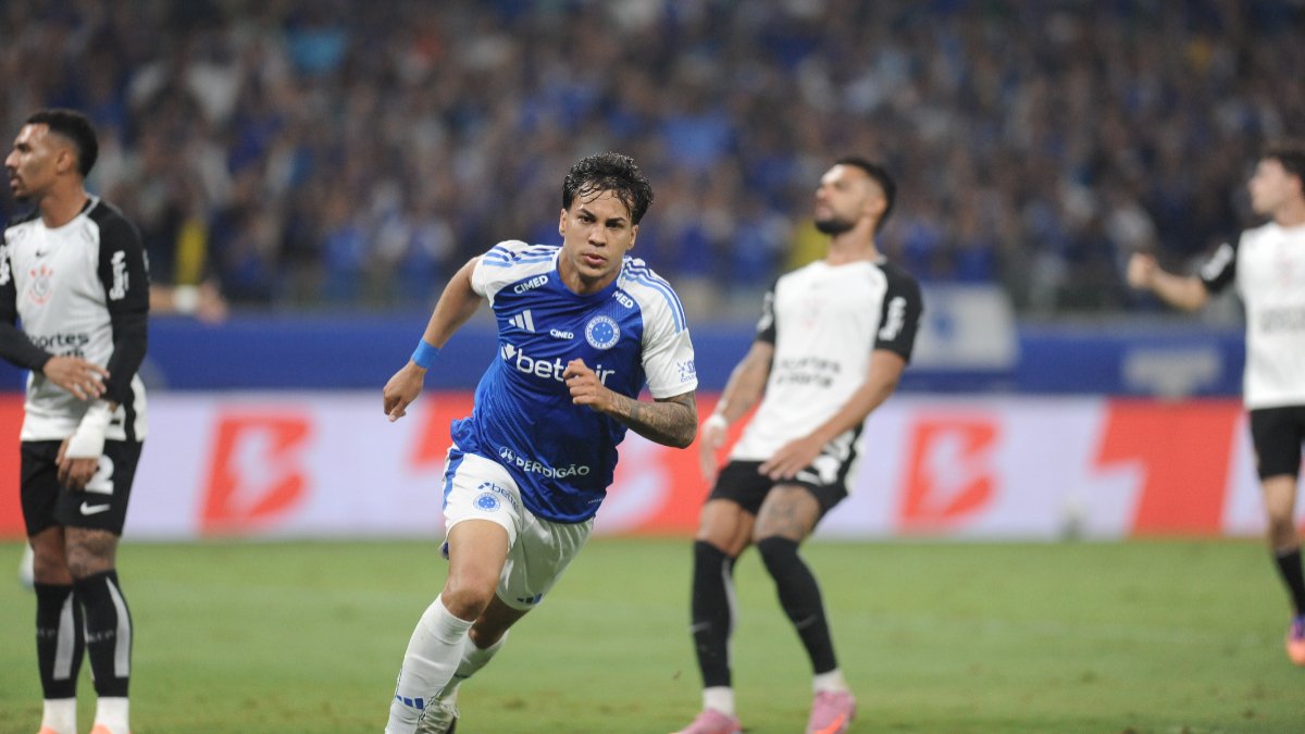 Kaio Jorge, atacante do Cruzeiro (foto: Alexandre Guzanhe/EM/D.A. Press)