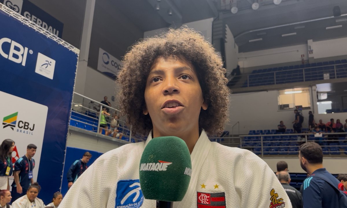 Rafaela Silva, judoca do Flamengo (foto: Pedro Bueno / No Ataque)