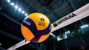 Bola da Superliga de vôlei - Crédito: 