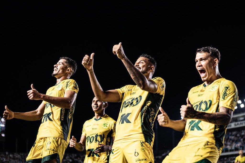 Mirassol está na Libertadores de 2026 (foto: Pedro Zacchi/Mirassol)